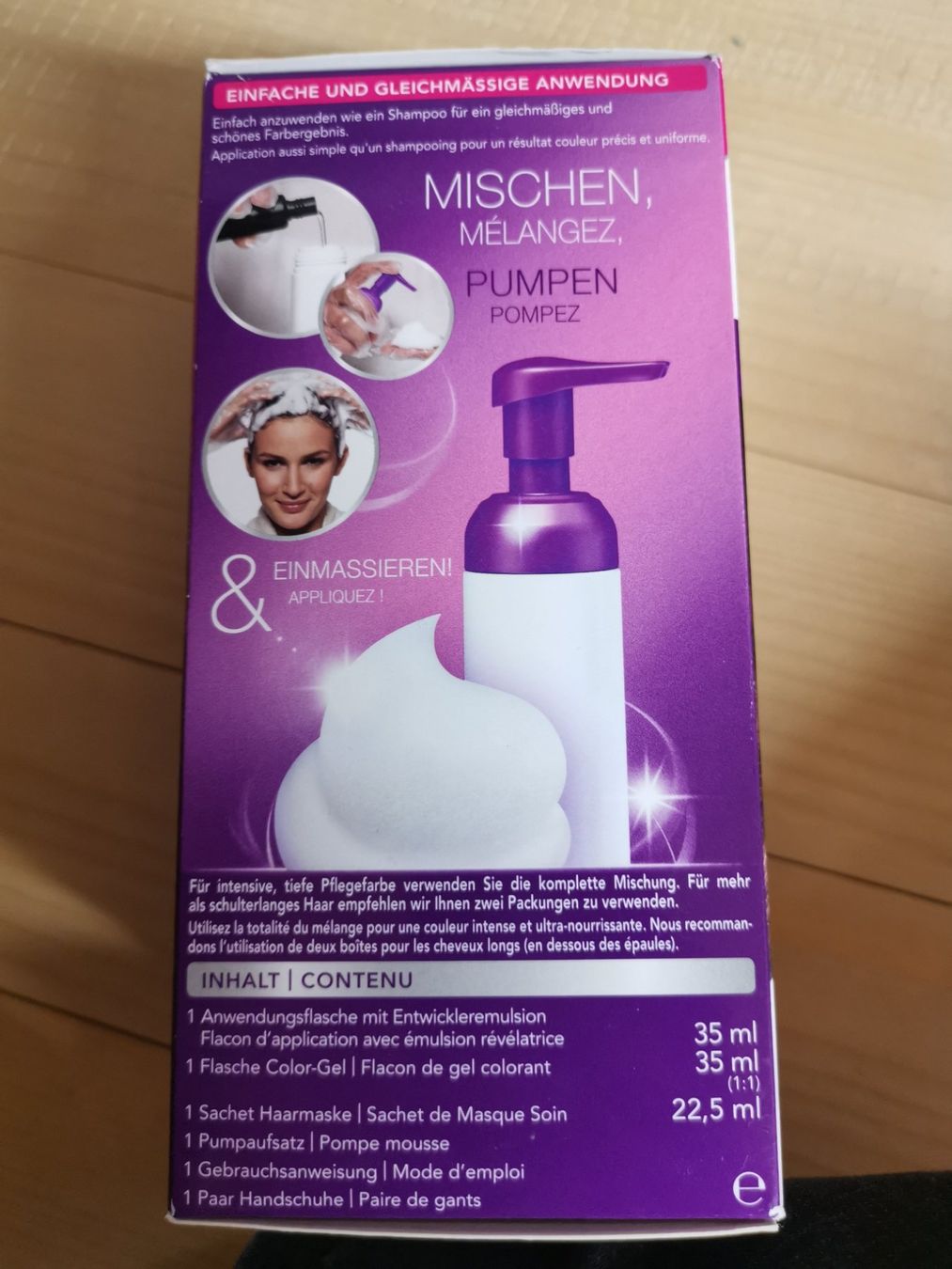 Tinte: Neu Schwarzkopf Perfect Mousse 668 Haselnuss – Nuovo e nell'imballaggio originale da Fankhaus (Trub) venduto da sun_7677 3