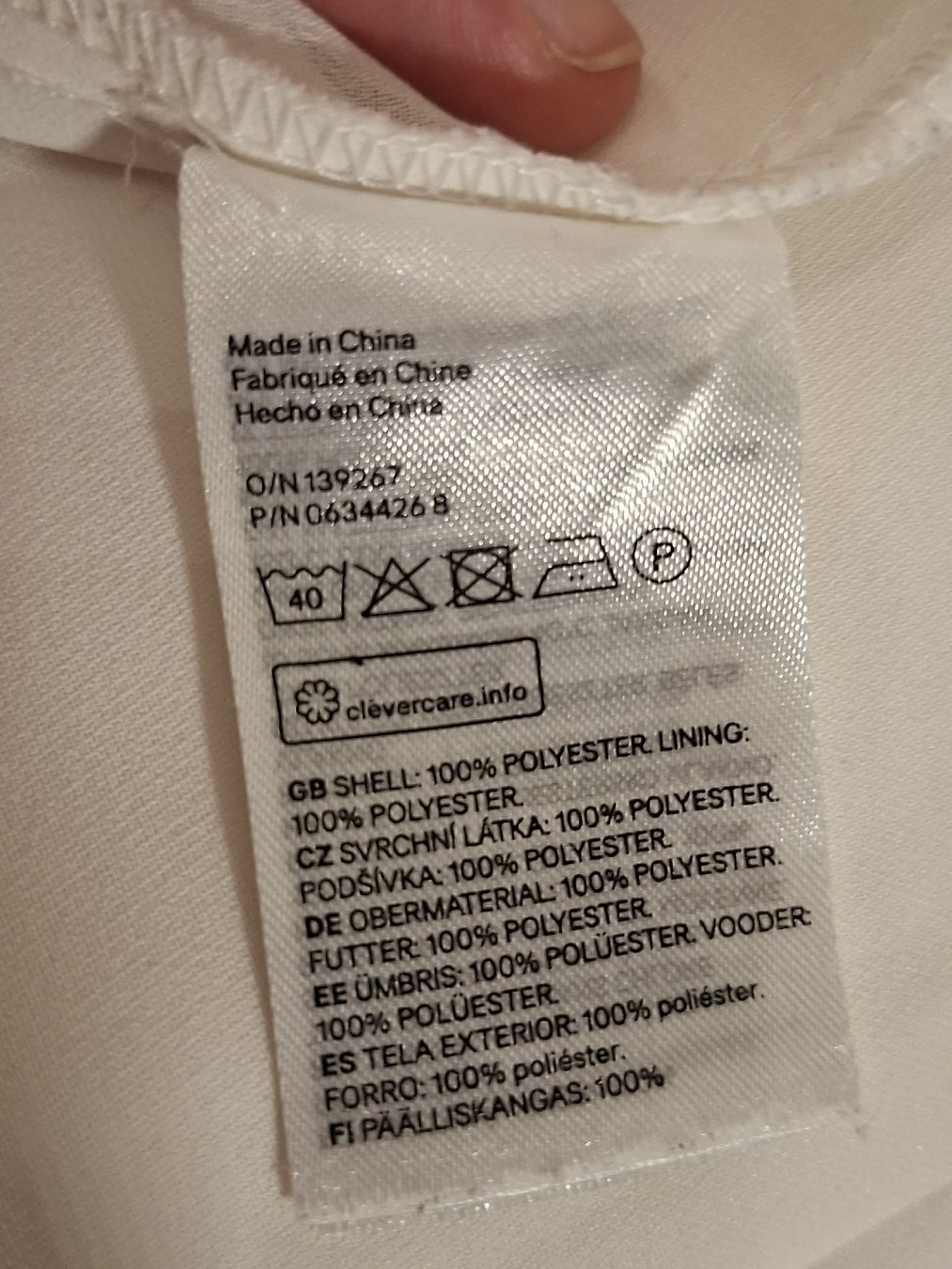 H&M Camicette: Weisse Bluse – Usato da Oberengstringen venduto da Kimchimon 4