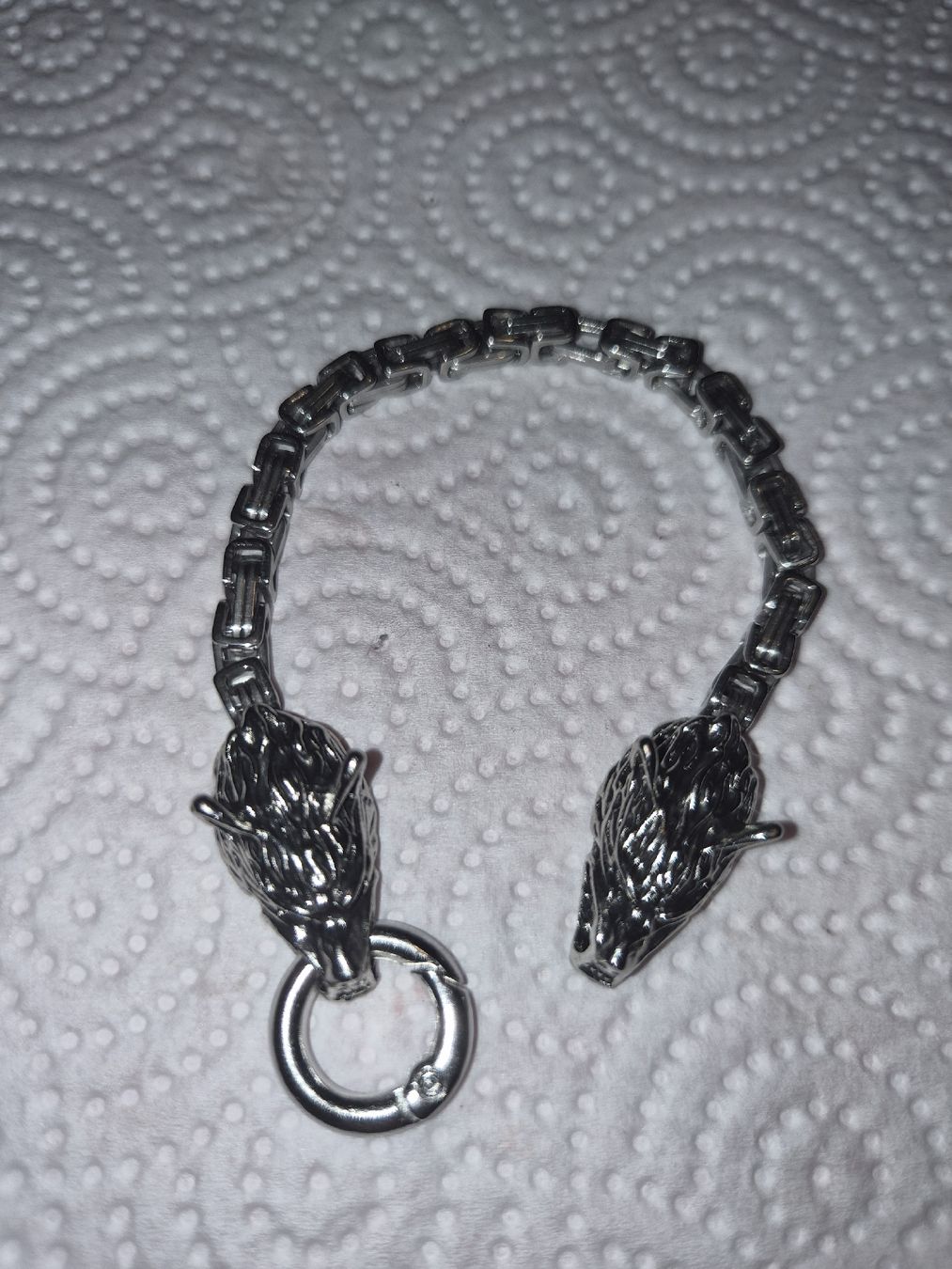Armbänder & -reifen: Bracelet tete de loup viking – Neu (gemäss Beschreibung) aus Senèdes von hen_fw8b