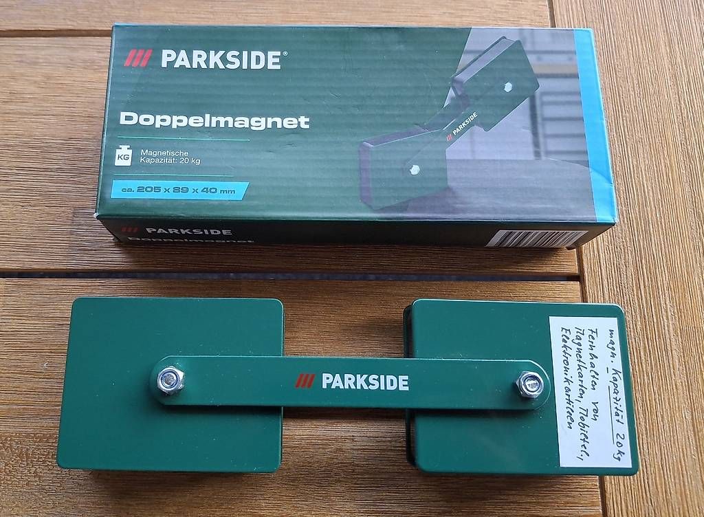 Calamite: Parkside Doppelmagnet 20 kg mit OVP – Usato da Rüti ZH venduto da Liliane_market