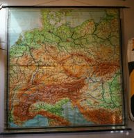XL Schulwandkarte "Mitteleuropa, Deutschland, Schweiz"