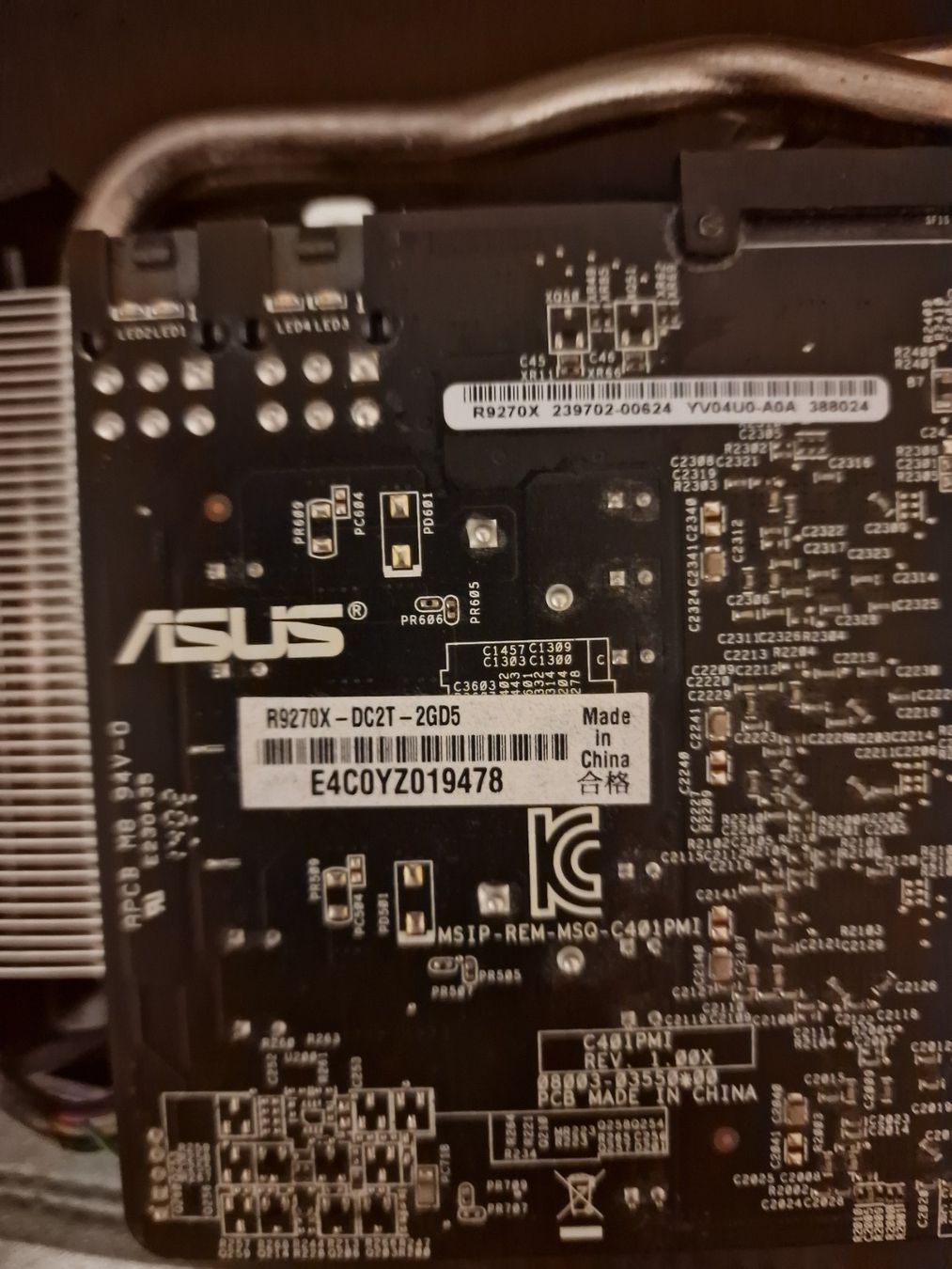 Asus Grafikkarten: Asus R9 270x – Defekt aus Münsingen von tim_2xql 1