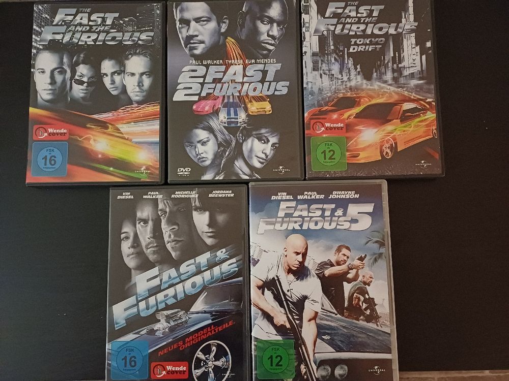 Fast And The Furious Filmreihe