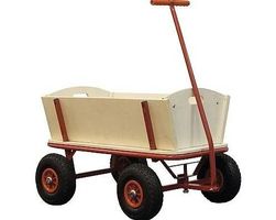 Bollerwagen Rot / neu und ungebraucht (Bea-Verlag)