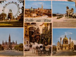 Ansichtskarte Grüsse aus Wien