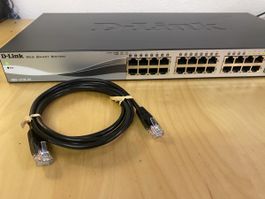 D-Link DGS-1210-24 Web Smart Switch, Top Zustand!