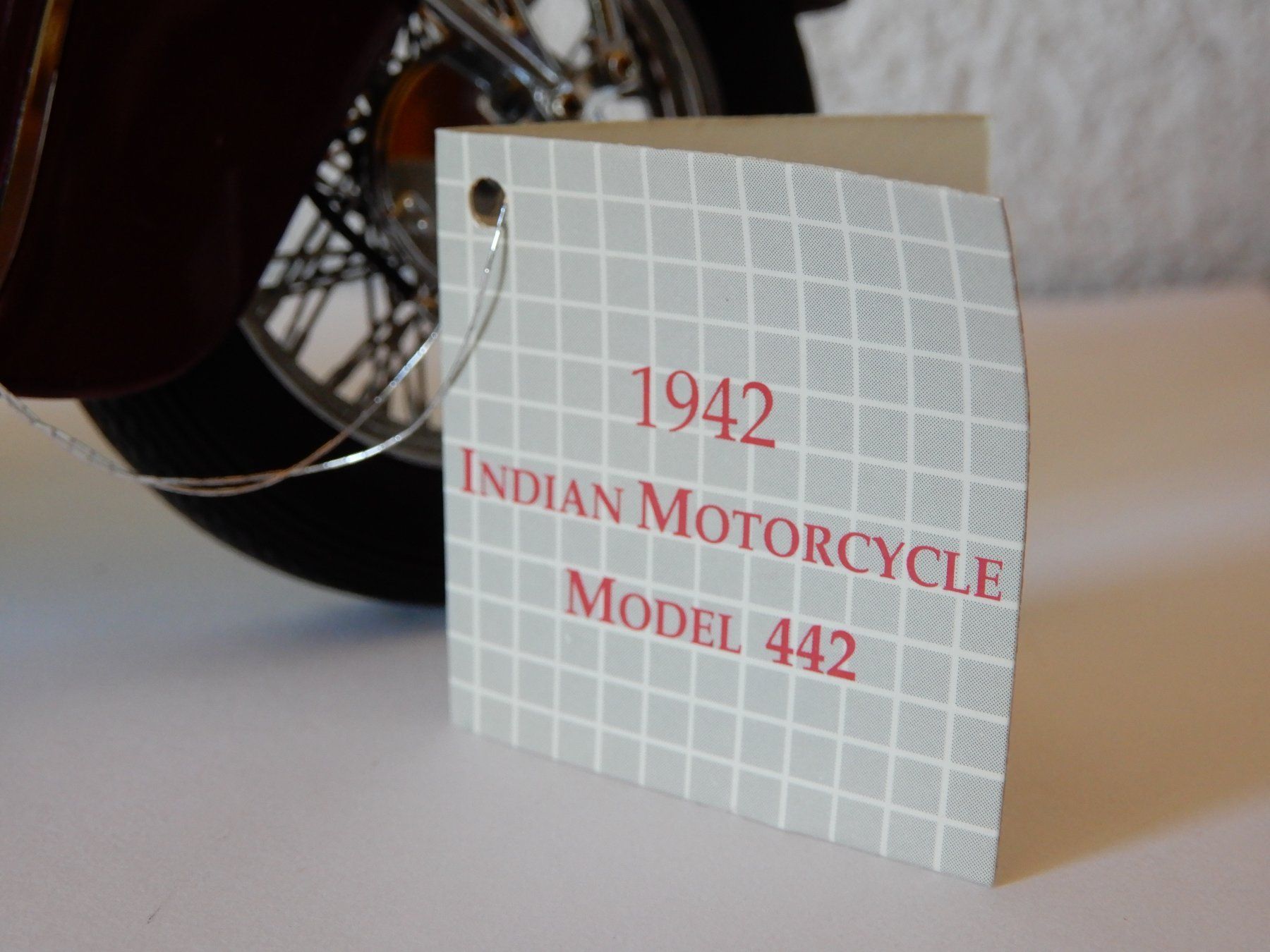 Franklin Mint Kit di modellismo & Modellini statici: Franklin Mint PNC. Models INDIAN Motorcycle Mod. 442 – Usato da Senèdes venduto da Mutzli52 6