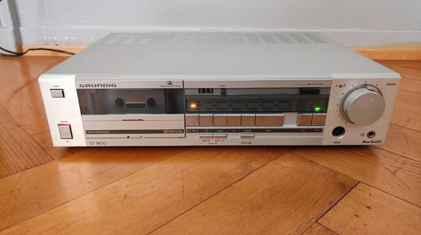 Musicassette: Stereo Cassette Grundig CF 7400 – Usato da Genève venduto da edo_p6gs