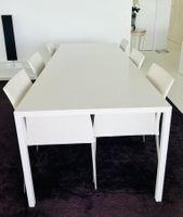 MDF Italia Tense Esstisch mit 6 Walter Knoll Deen Stühlen
