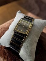 Rado Diastar mit Dunkelblau - Gold Armband - Ceramics 