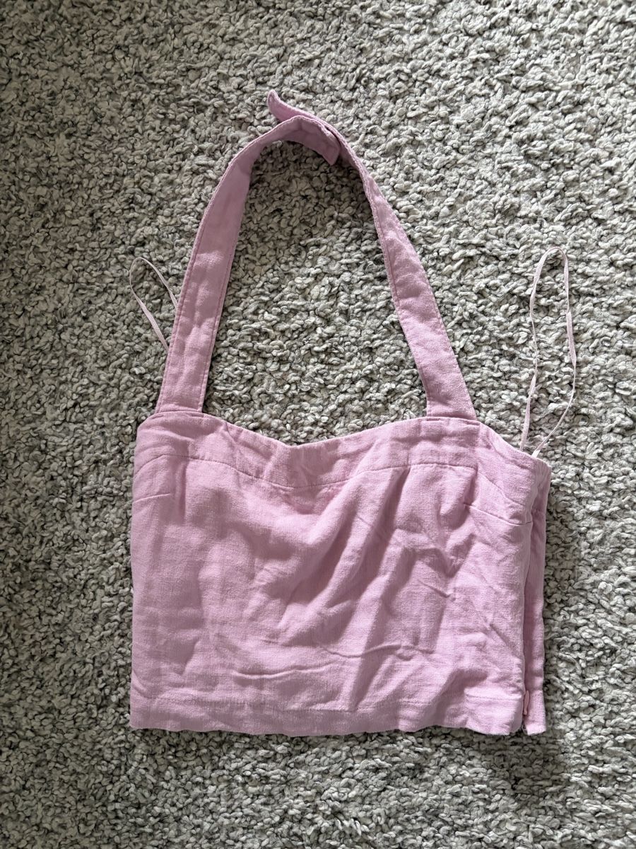 Hollister Top: Hollister Top Leinen – Nuovo (secondo la descrizione) da Sevelen venduto da sarah_selina