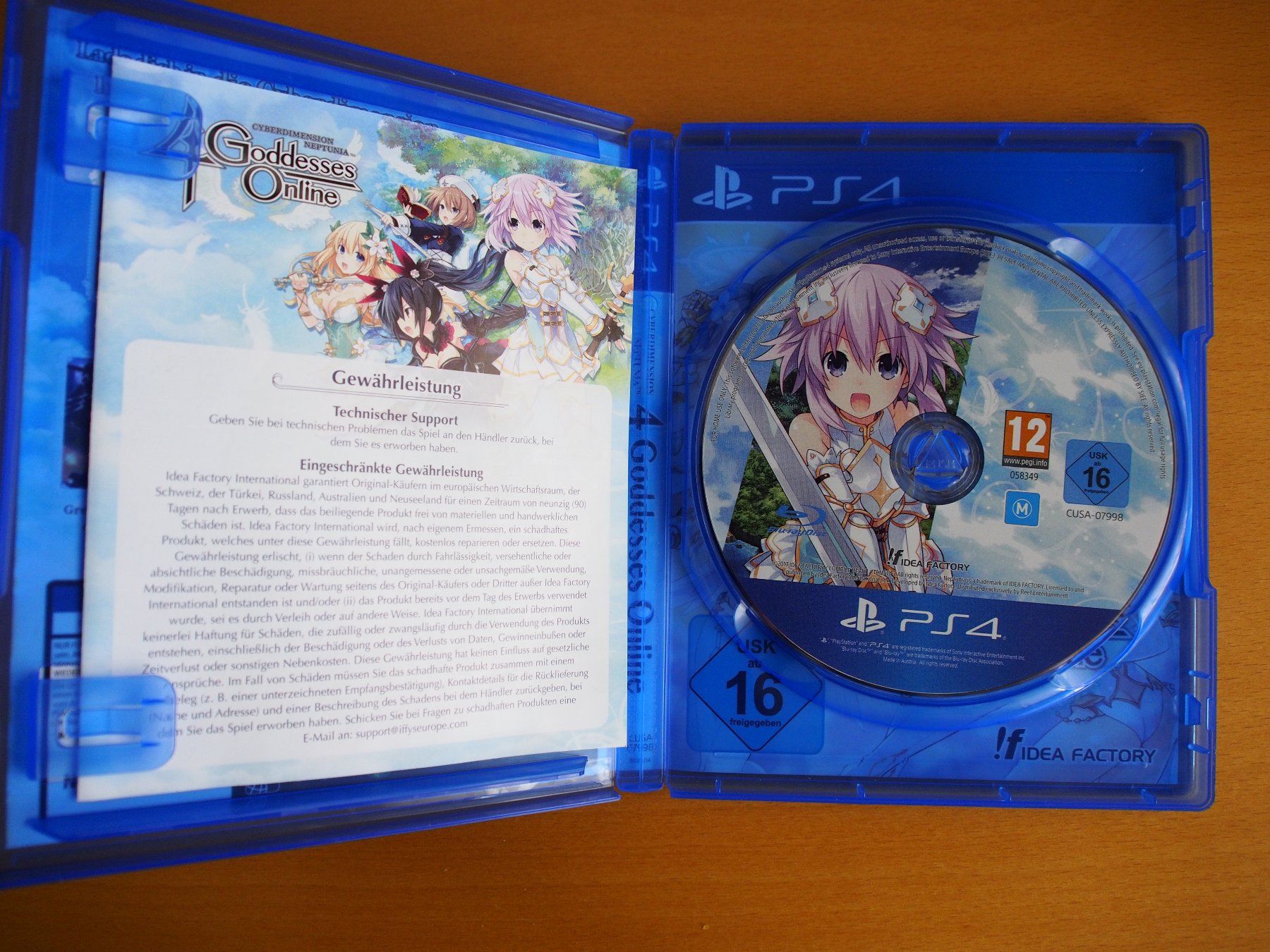 Spiele: Cyberdimension Neptunia 4 Goddesses Online - PS4 – Gebraucht aus Winistorf von raziel66 2