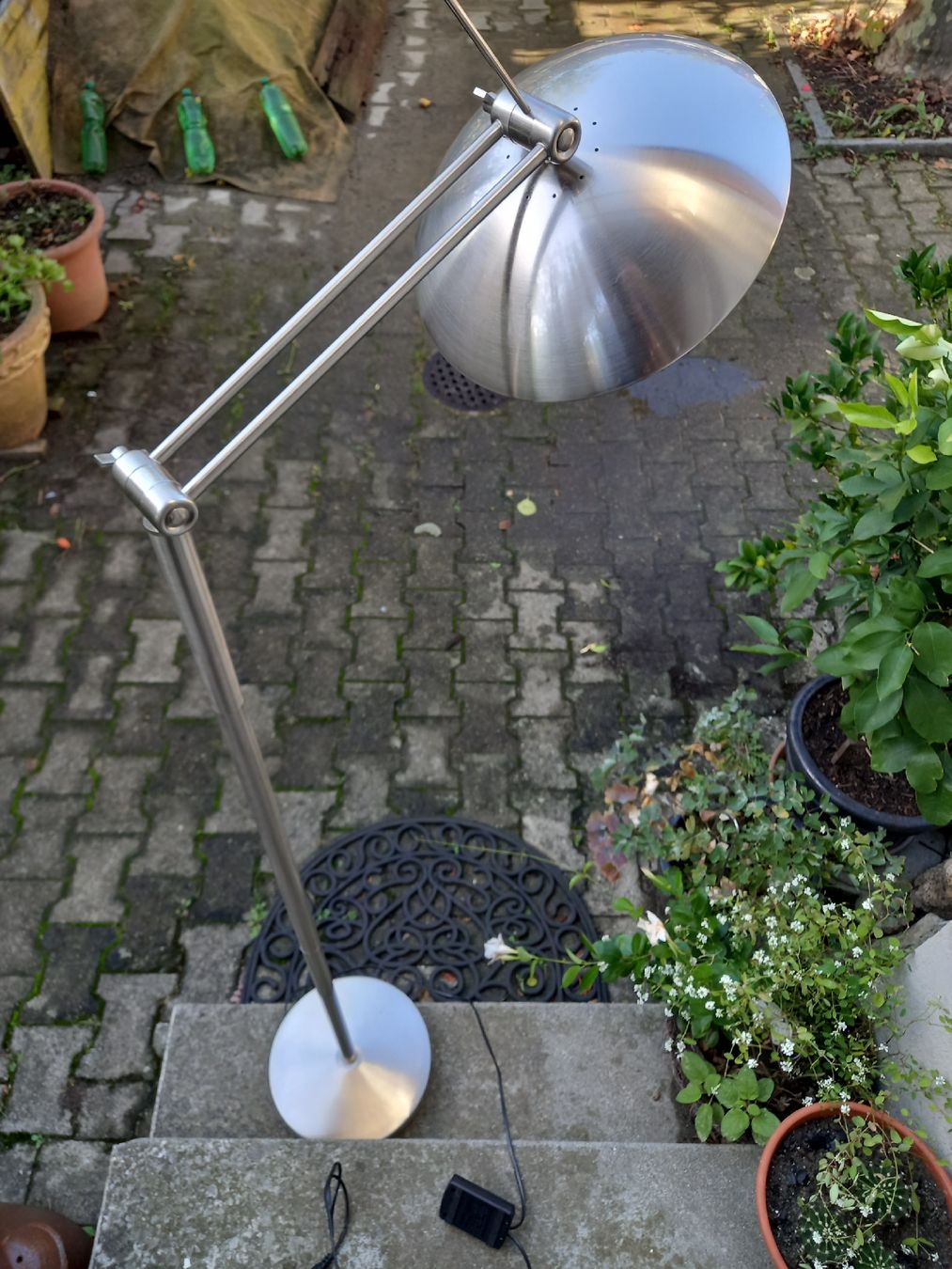 Lampade: Stehlampe Chromstahl – Usato da Seon venduto da Zack_16 1