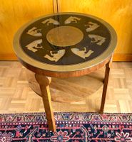 ⚫️ Art Déco Rauchertisch / Beistelltisch – 20er 30er Jahre ⚫