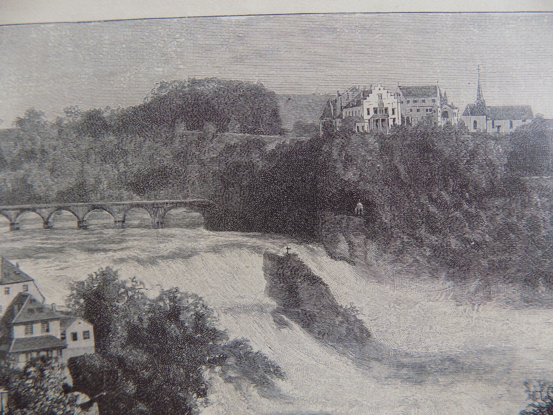 Incisioni: Rheinfall bei Schaffhausen – Usato da Risch venduto da Rischli15 6
