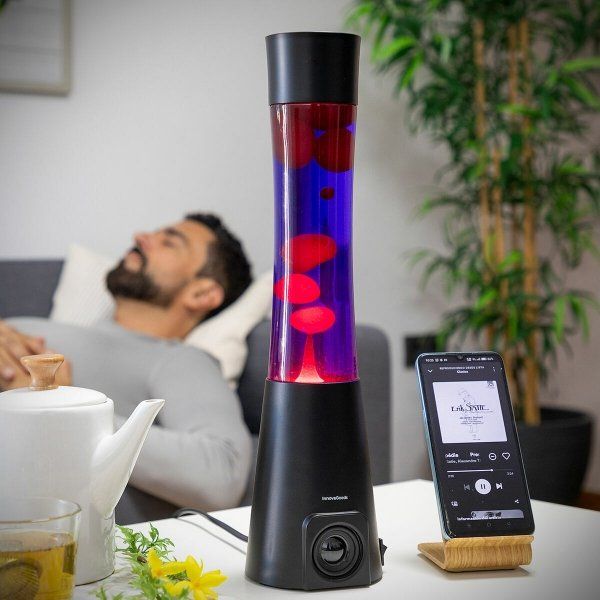 Lampade: Lavalampe mit Lautsprecher – Nuovo e nell'imballaggio originale da Geneve venduto da Titi2008 1