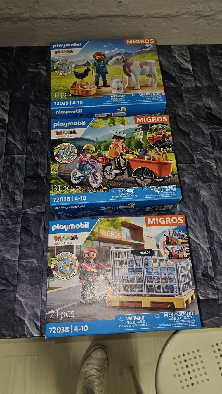 Playmobil Giocattoli: Playmobil Migros – Nuovo e nell'imballaggio originale da Dietikon venduto da teamomaria 2