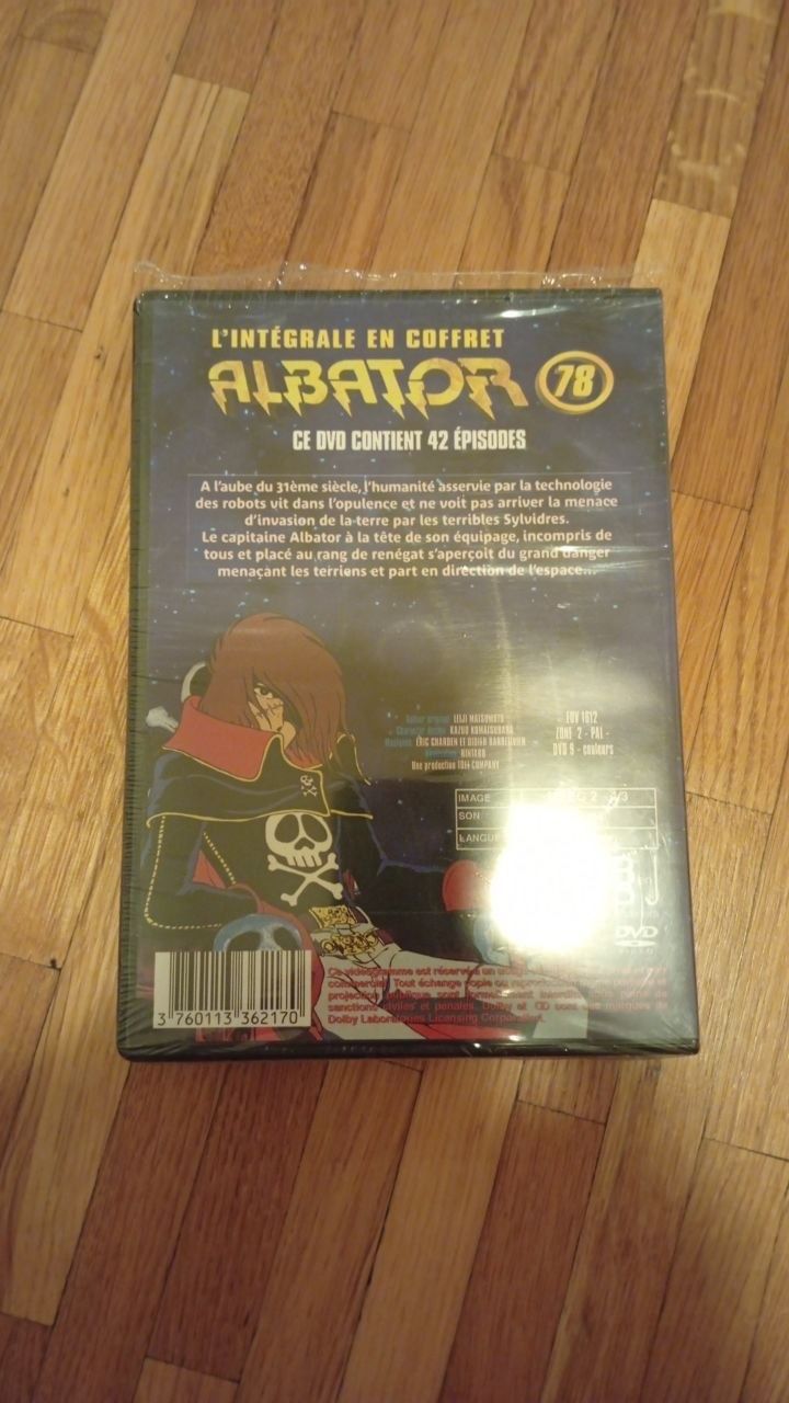 Tous les DVDs: Albator 78 integrale, 4 DVD – D'occasion à Gland par M_marc 1