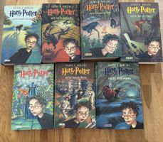 Harry Potter Buecher Carlsen Serie 7 Stueck guter Zustand