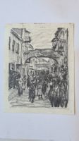 Paul Paeschke 1875-1943 Kohle 1917 Wilna