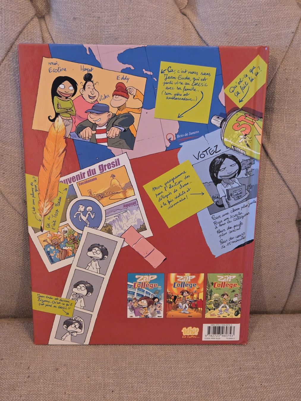 Comics: Zap collège N°4 - Viva grésil - EO – Gebraucht aus Crémines von Blakedrake 1