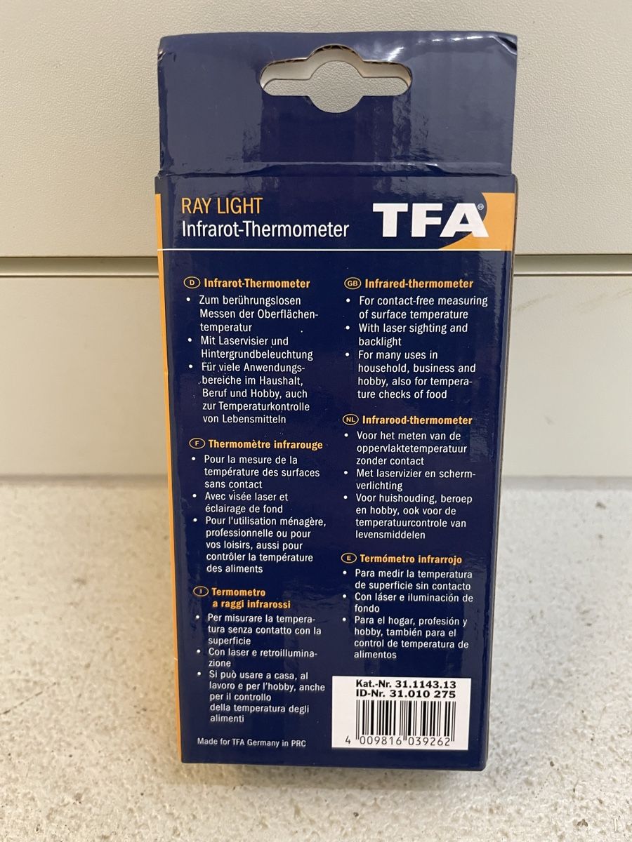 Sonstiges für Haushalt & Wohnen: Infrared thermometer  – Neu und originalverpackt aus Stallikon von fil_5d5z 2