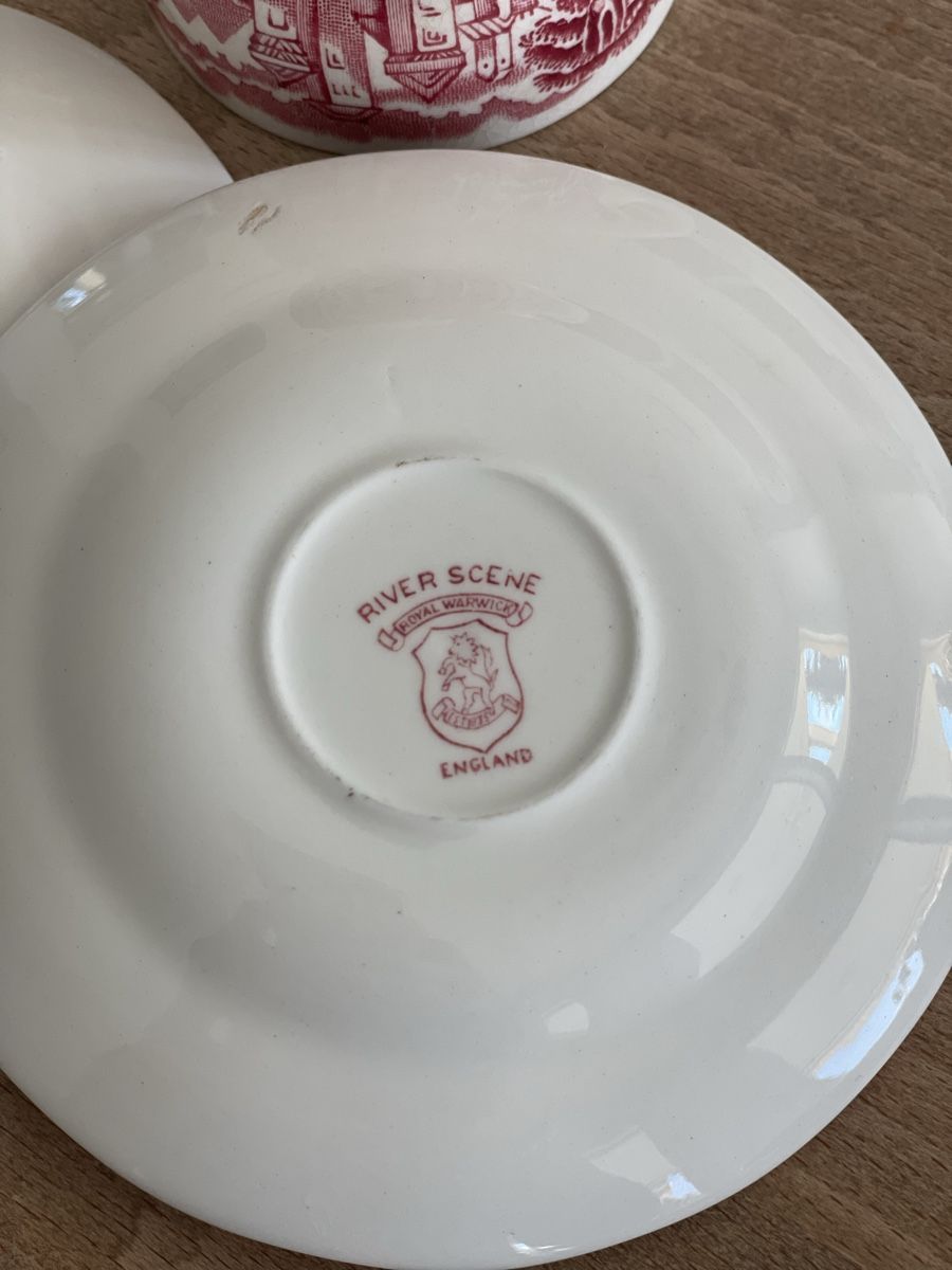 Tassen: Drei Royal Warwick Espressotassen & Unterteller – Gebraucht aus Herisau von Daisy8613 4