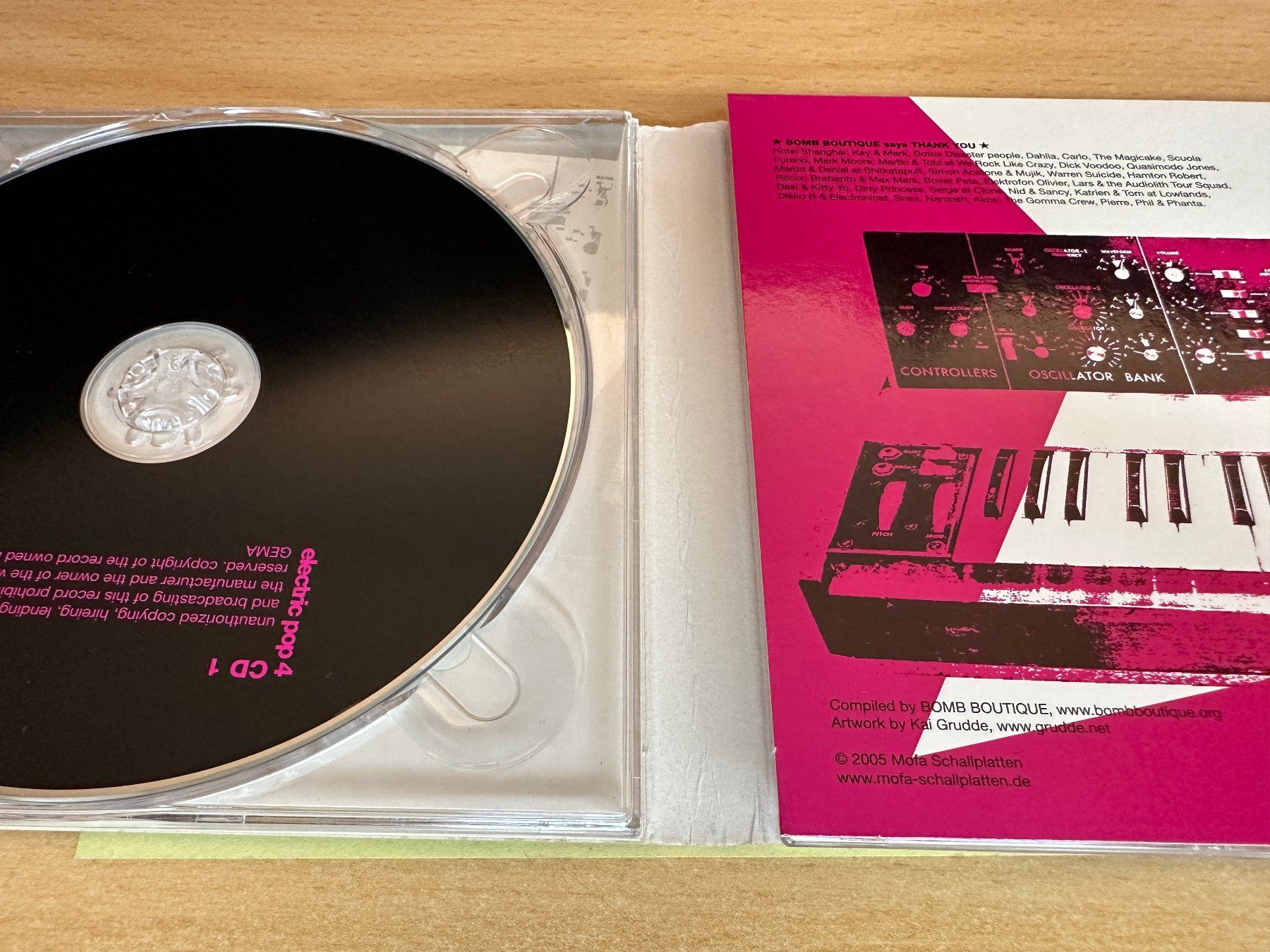 CDs: Various – Electric Pop 4 - 2 CD – Gebraucht aus Rikon im Tösstal von Alpenmutz 2