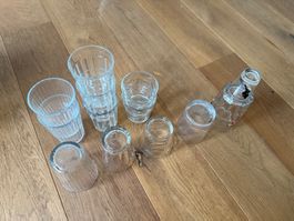 Set aus Trinkgläsern