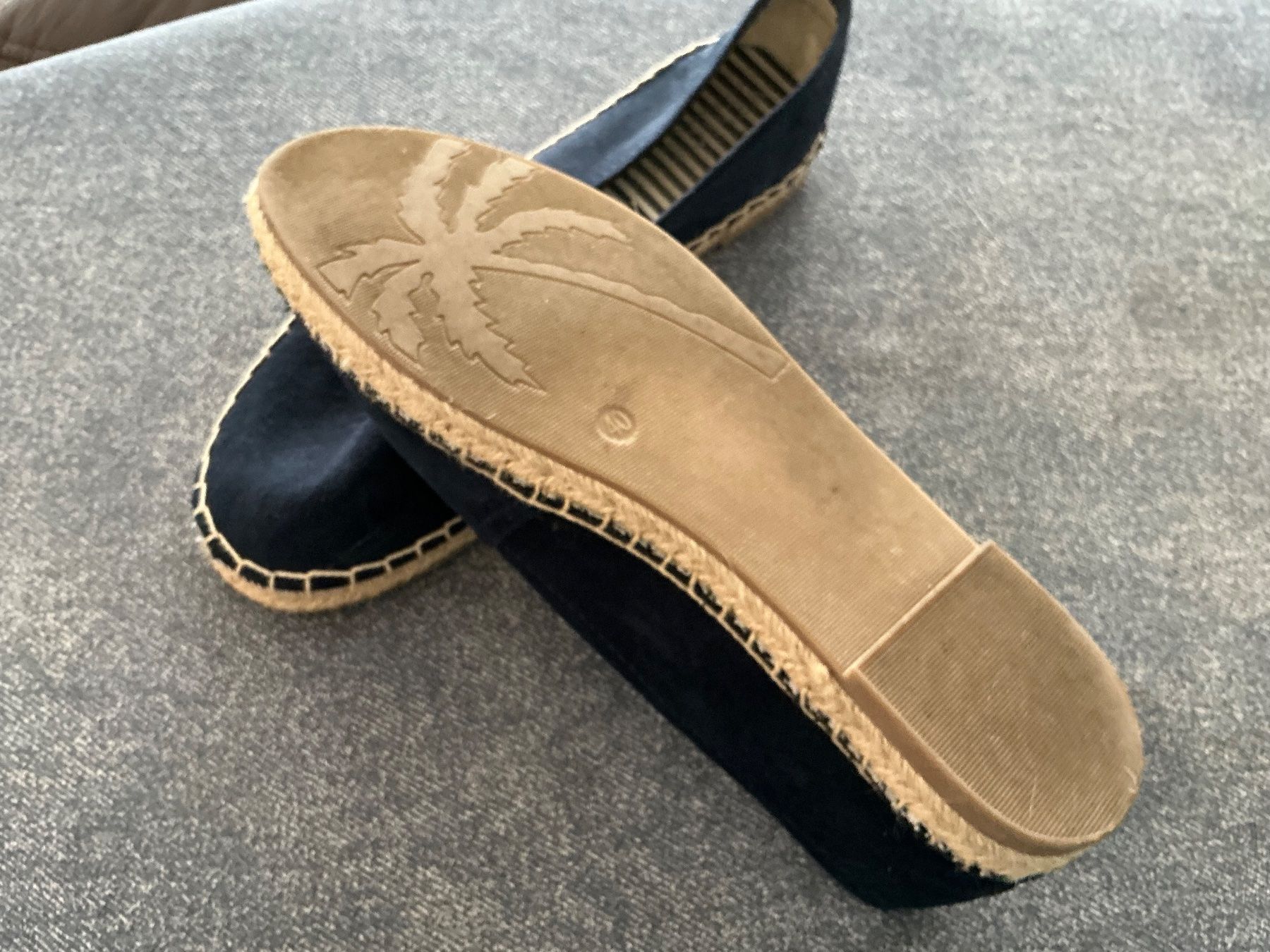 Scarpe da donna: Sommerliche Espadrilles, dunkelblau, Grösse 40 – Usato da Würenlos venduto da Tina48 1