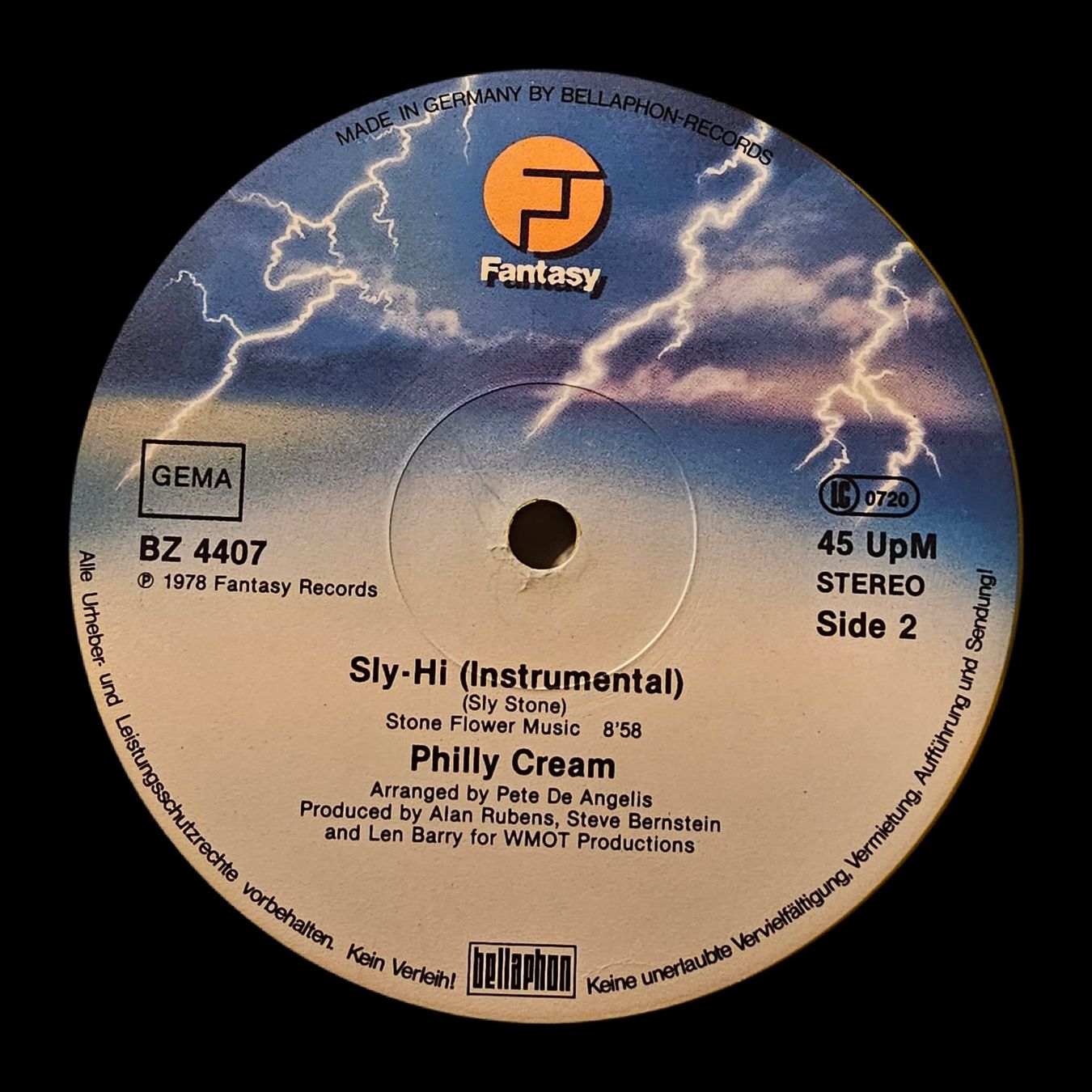 Schallplatten: Philly Cream ‎– Sly-Hi – Gebraucht aus Wahlen b. Laufen von Cg10 1