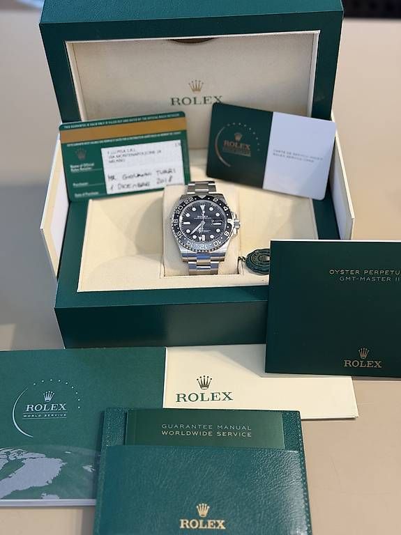 Orologi:     Rolex GMT-Master II 116710LN final series – Usato da Lugano venduto da Lugano_Time