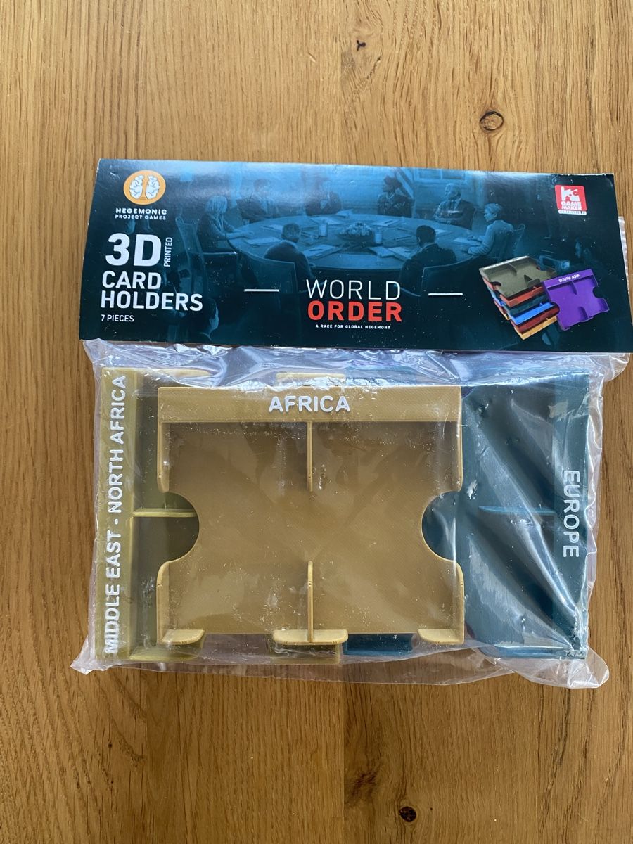 Spiele: WORLD ORDER, Gamefound Delux Edition. – Neu und originalverpackt aus Volketswil von zen_m756 4