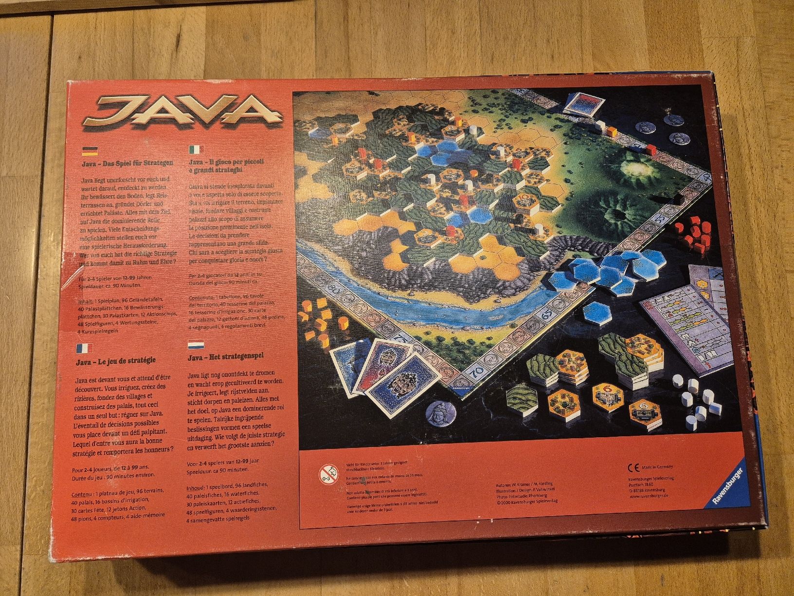 Ravensburger Jeux: Gesellschaftsspiel Java von Ravensburger, komplett! – D'occasion à Ettiswil par beekeper13 1