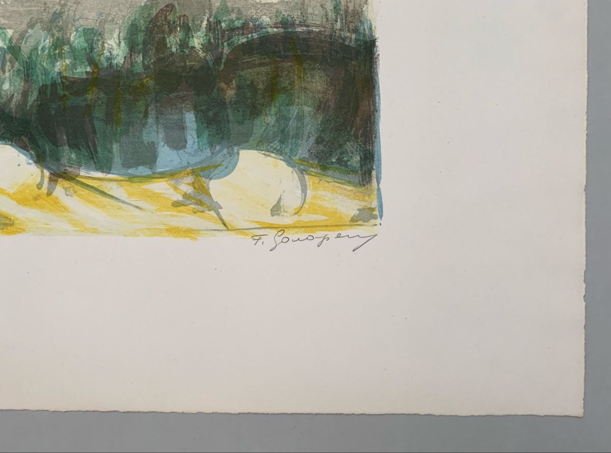 Grafica & Litografie: Schweizer Kunst - Ferruccio GAROPESANI (1914-1985) – Usato da Düdingen venduto da polytropon_5 3