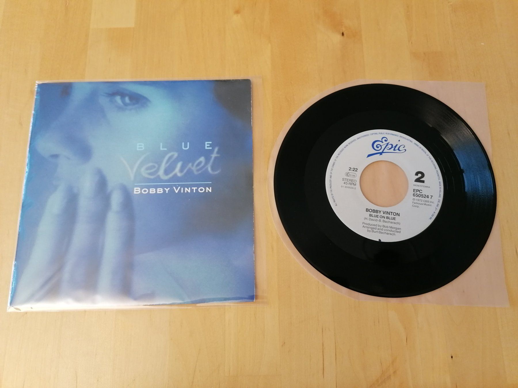 Schallplatten: Bobby Vinton – Blue Velvet – Gebraucht aus Emmenbrücke von lamorak