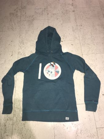 Hoodie Petrol farbig S/M