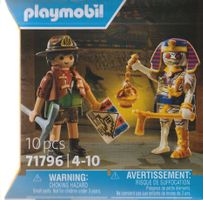 PLAYMOBIL DUO PACK 71796 CERCATORE DI TESORI E MUMMIA
