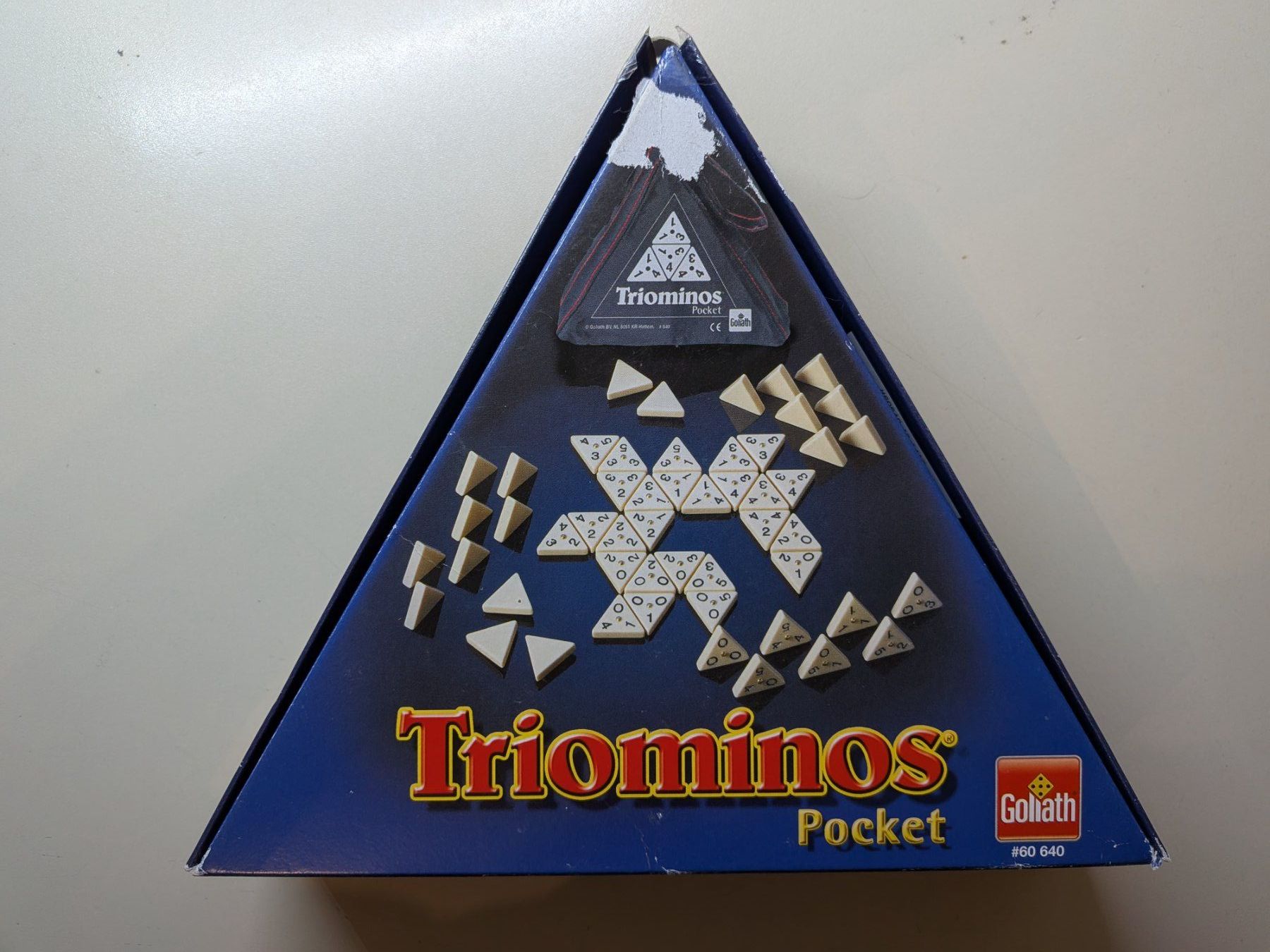 Goliath Giochi: Goliath - Triominos Pocket [komplett] – Nuovo (secondo la descrizione) da Port venduto da gecotom 1