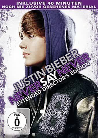 Tutti i DVDs: Justin Bieber - Never Say Never ext. Director`s Edition DVD – Usato da Remetschwil venduto da Privatflohmi