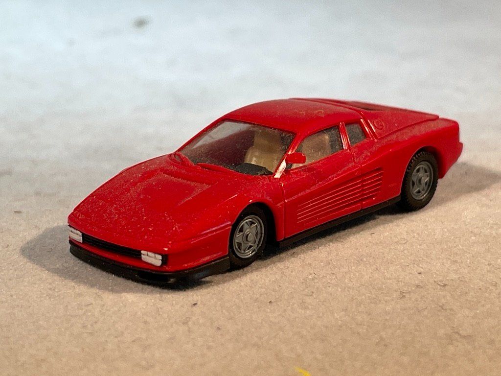 Ferrari Modellautos: Ferrari Testarossa Herpa H0 1/87 – Gebraucht aus Würenlos von SWISSOLDTIMERS