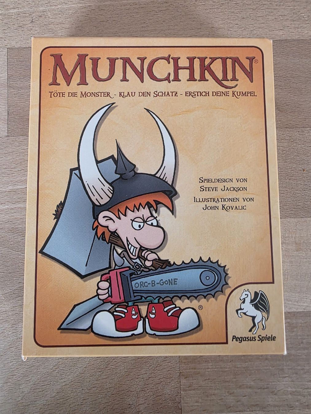 Pegasus Spiele Giochi: Munchkin Kartenspiel 1-8 – Usato da Oberstammheim venduto da kuechenhelfer