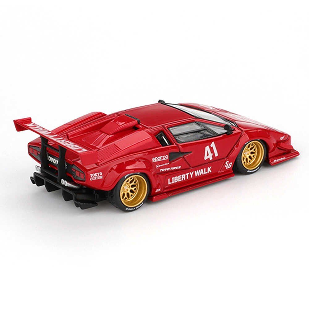 Lamborghini Modellini d'auto: Lamborghini Countach LB-WORKS "Red" (Mini GT 1:64) – Nuovo e nell'imballaggio originale da Tramelan venduto da kha_jvd5 2