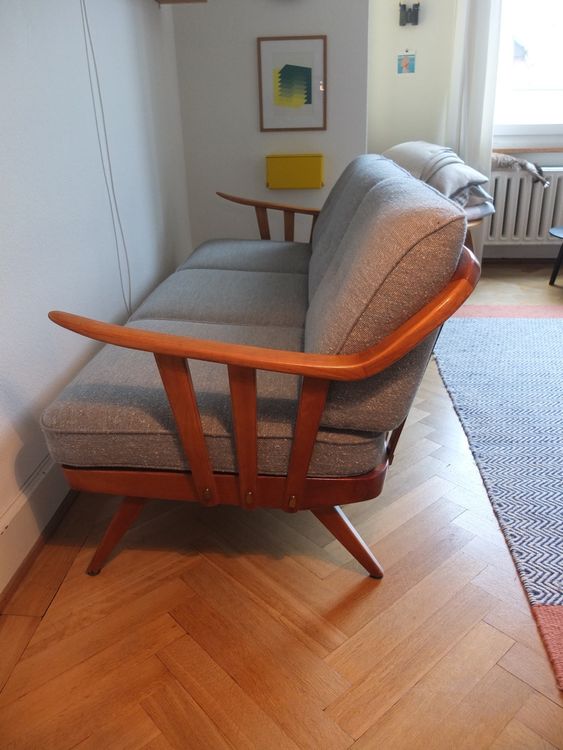 Sofa Knoll Antimott Midcentury Vintage Klassiker Kaufen auf