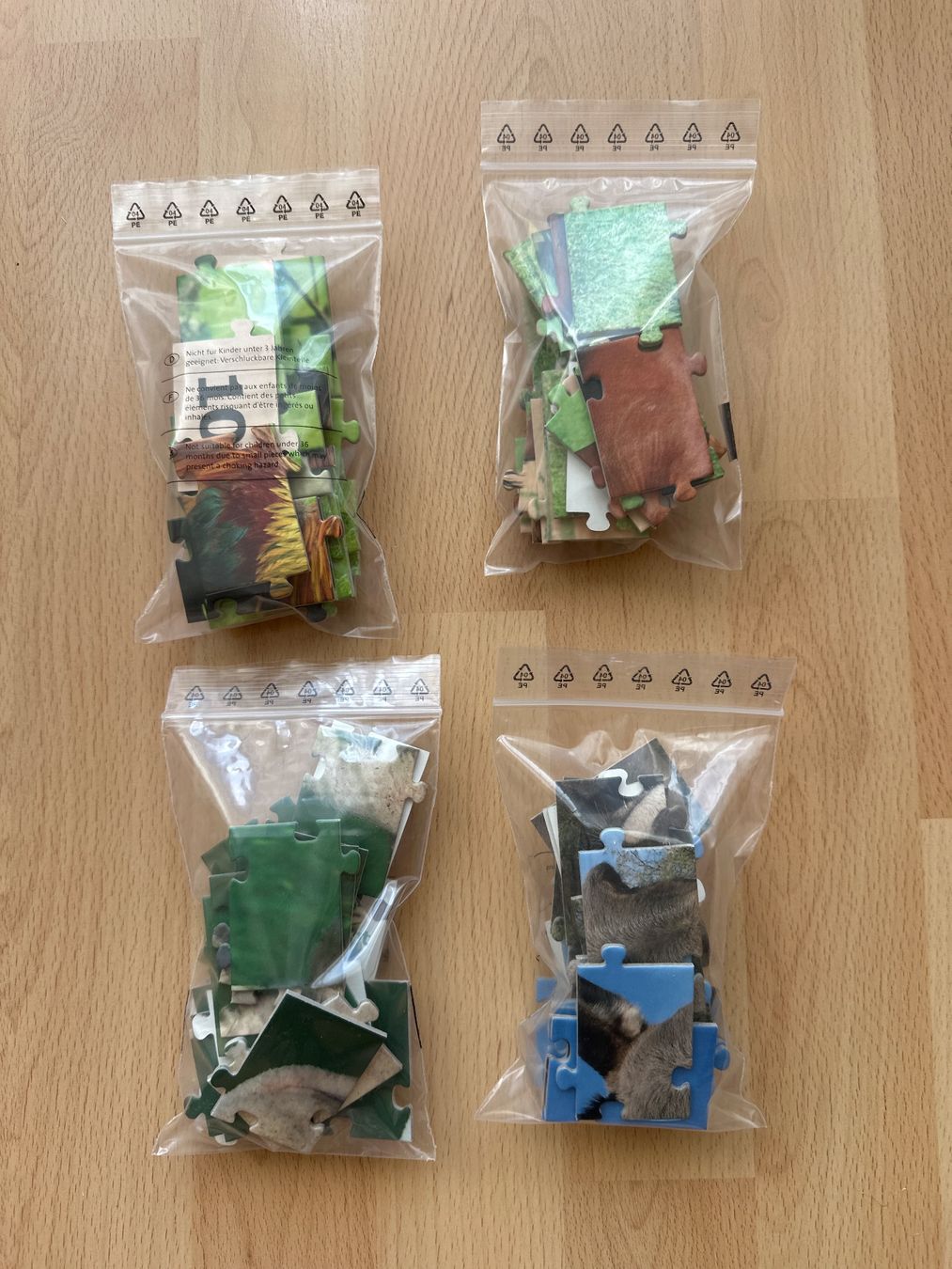 Puzzle: SCHUBI - 4 Puzzles Francais – Nuovo (secondo la descrizione) da Schwarzenburg venduto da mezulienka 6