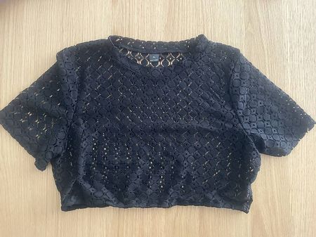 Dirndlbluse schwarz Gr. XL Oktoberfest