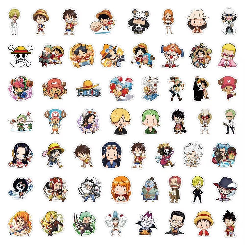 Sticker: 55 stk. Aufkleber Anime One Piece – Nuovo e nell'imballaggio originale da Uerkheim venduto da Kaufoption 3