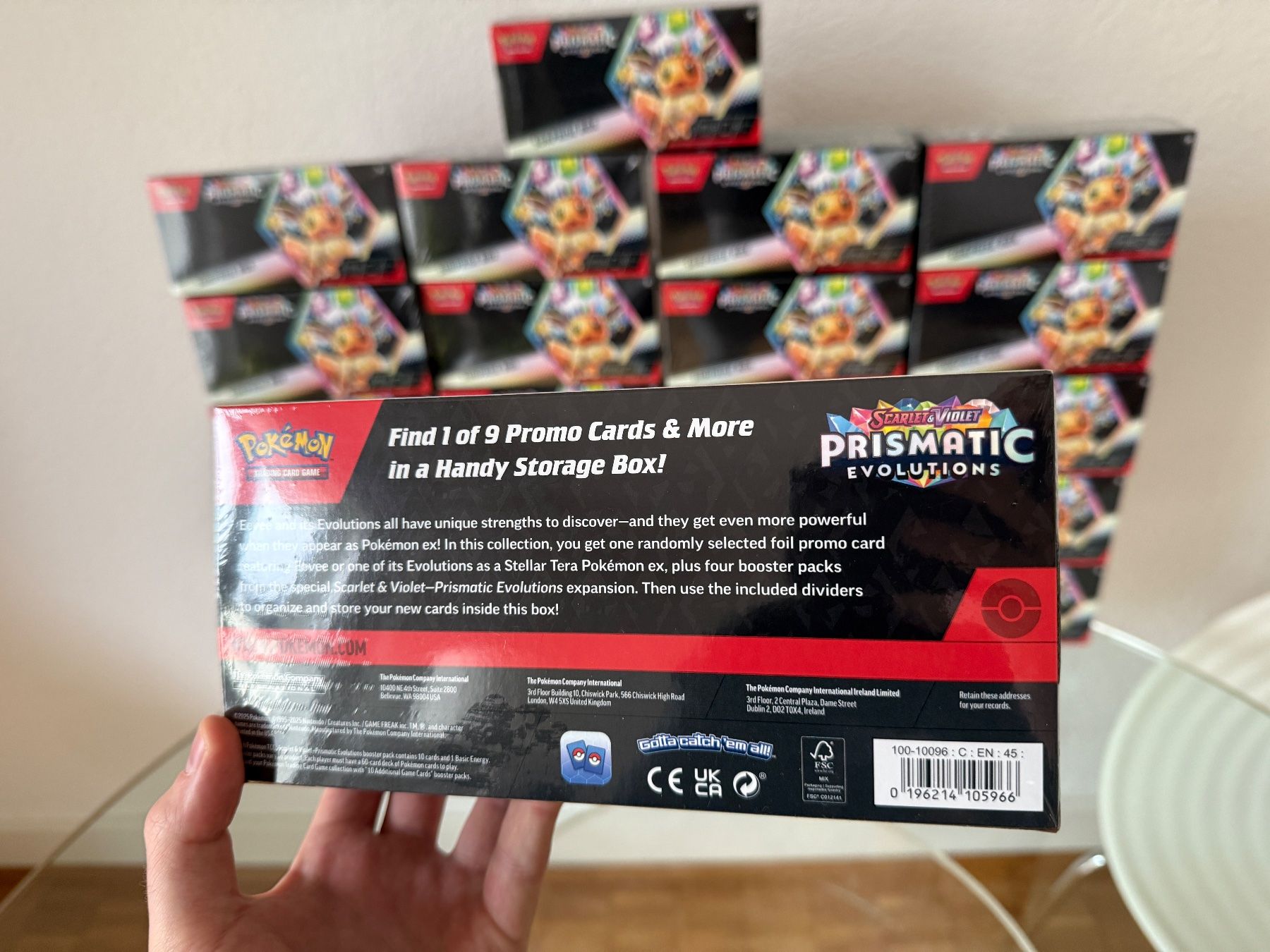 Pokémon Carte collezionabili: EN - Pokemon Prismatic Evolutions Surprise Box – Nuovo (secondo la descrizione) da Zürich venduto da dren 1