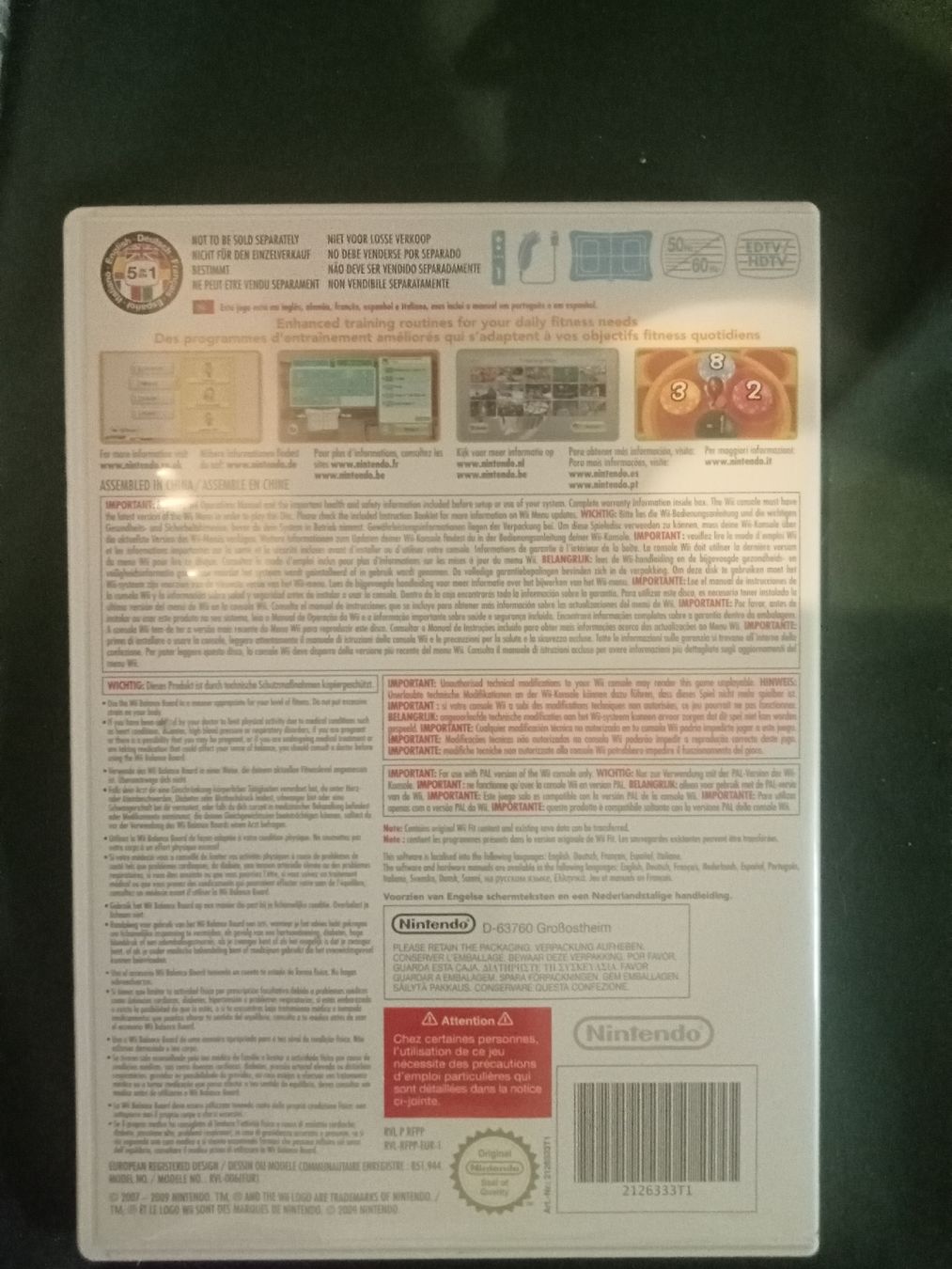 Jeux: Wii Fit Plus Spiel  – D'occasion à Bülach par noe_j869 1