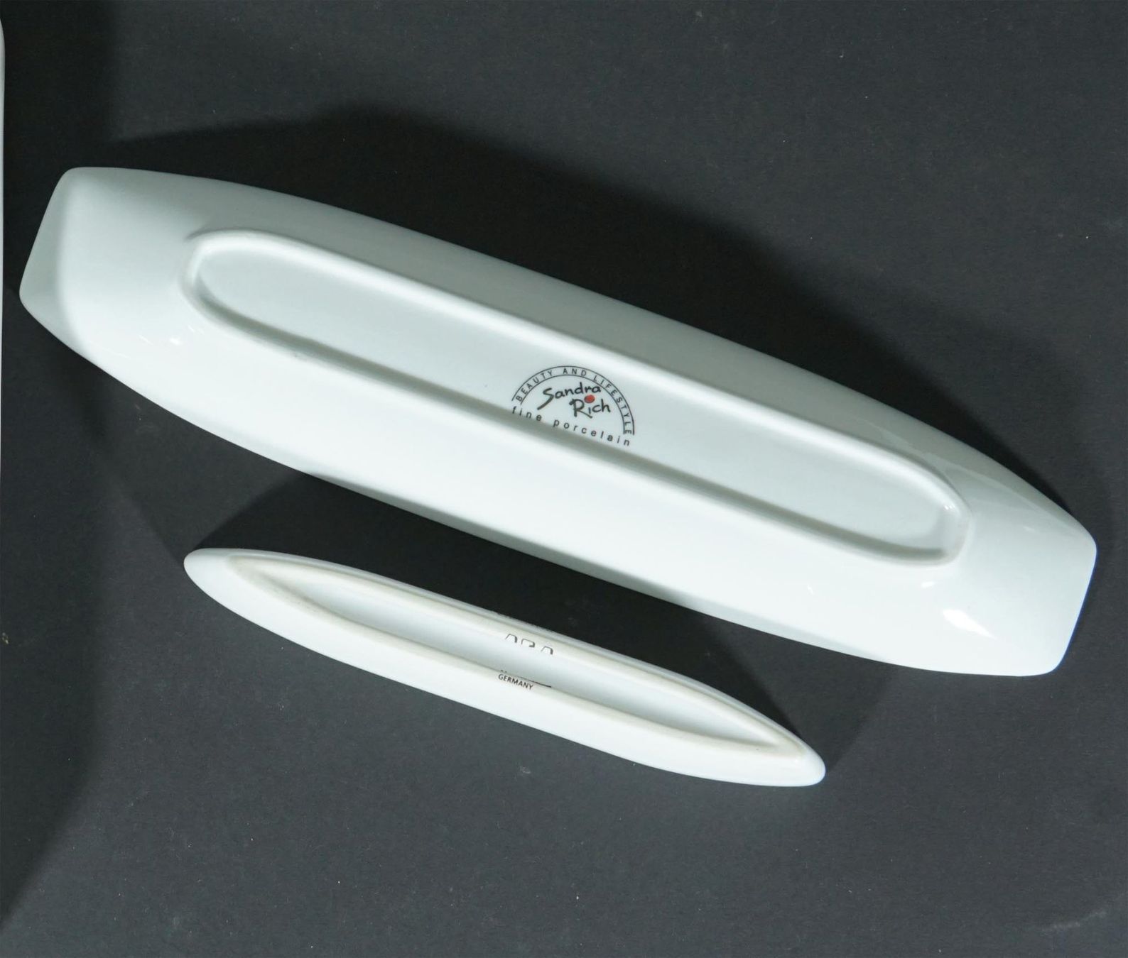 Set di piatti: Olivenschiffchen und Baguette Schale – Usato da Meggen venduto da Brockitare 3